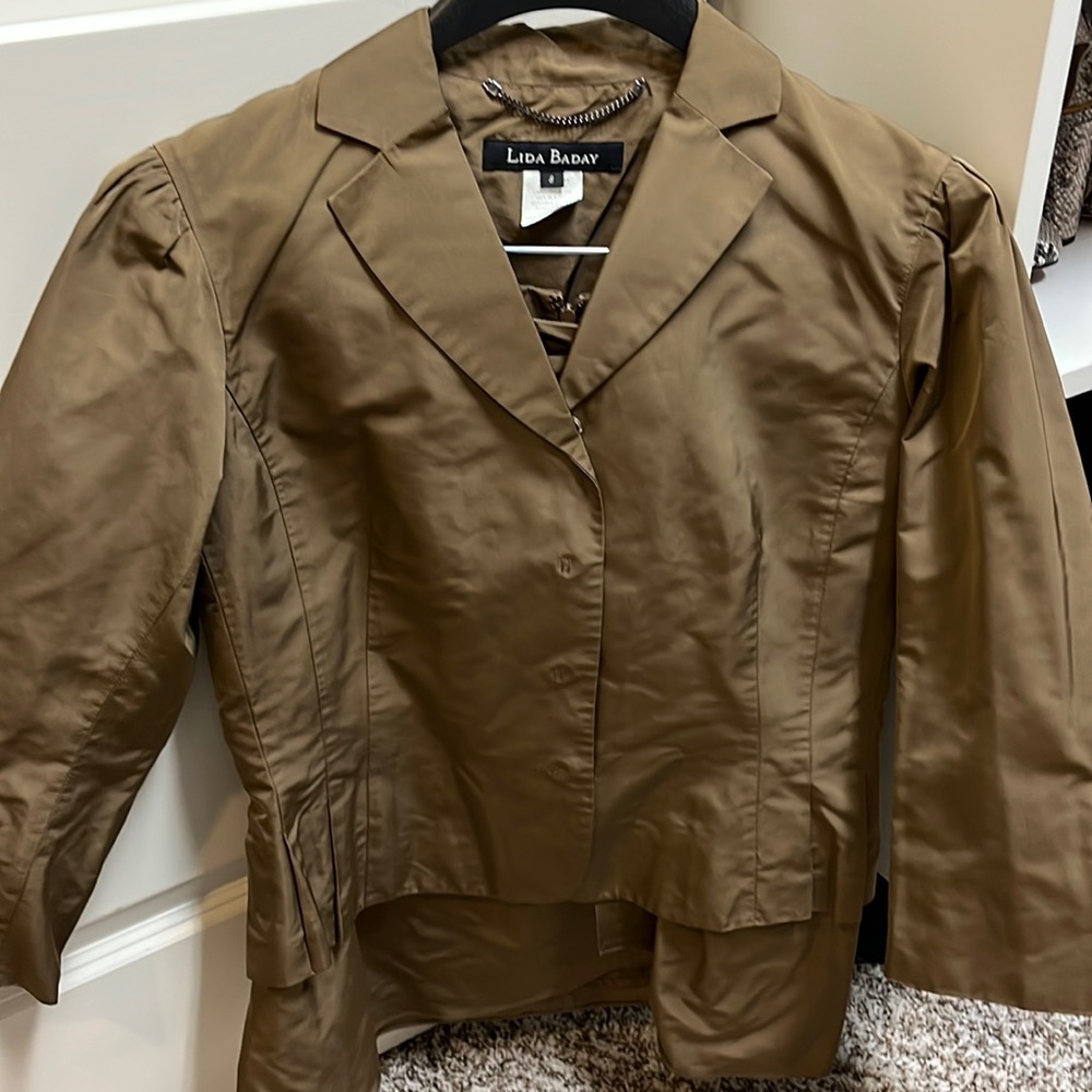 Lida Baday, beautiful jacket and skirt, selling together, size 8